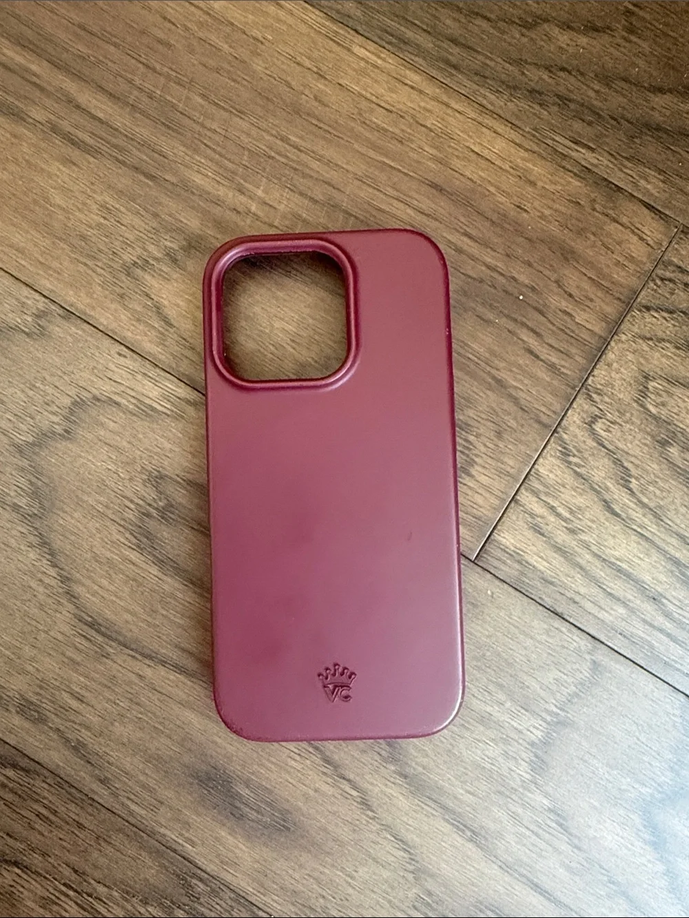 Velvet Caviar Burgundy Leather iPhone 16 Pro Case - Protective Slim Cover